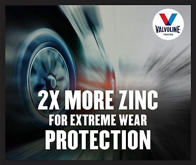 Valvoline VR1 Racing Synthetic SAE 20W-50 High Performance High Zinc Motor Oi...
