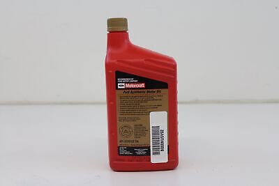 Ford Genuine XO-5W20-QFS SAE 5W-20 Full Synthetic Motor Oil - 1 Quart Bottle