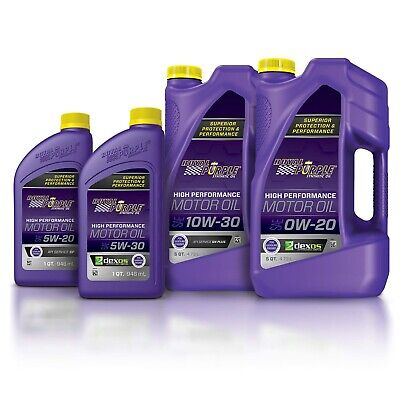 Royal Purple 01520 API-Licensed SAE 5W-20 High Performance Synthetic Motor Oi...