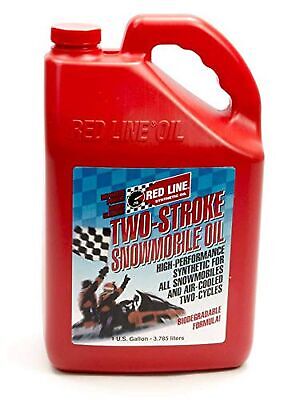 Red Line RED41005 2-Stroke Snowmobile Oil - 1 Gallon Jug