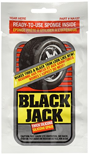 Blue Magic NA127-24PK Black Jack Tire Shine Towelette, (Pack of 24)
