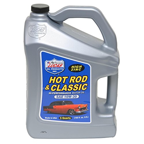 Lucas Oil 10679-3PK 10W-30 Petroleum Oil - 5 Quart Jug, (Case of 3)