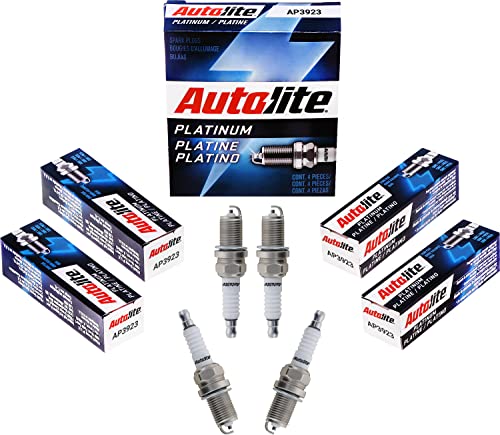 Autolite Platinum AP3923 Automotive Replacement Spark Plugs (4 Pack)