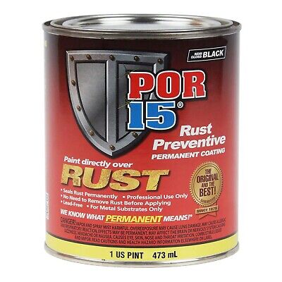 POR-15 Rust Preventive Coating, Stop Rust and Corrosion Permanently, Anti-rus...