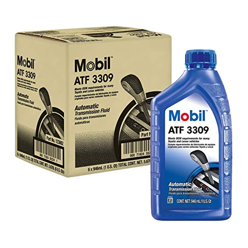 Mobil 3309 Automatic Transmission Fluid, 1 Quart, Case of 6