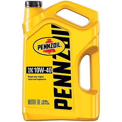 Pennzoil 550045213-3PK 5 Quart 10W-40 Motor Oil (SN Jug 3pk.)