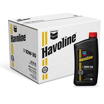 Havoline 10W-30 Motor Oil - 1 qt.