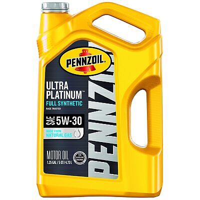 Pennzoil - 550045201-3PK Ultra Platinum Full Synthetic 5W-30 Motor Oil (5-Qua...