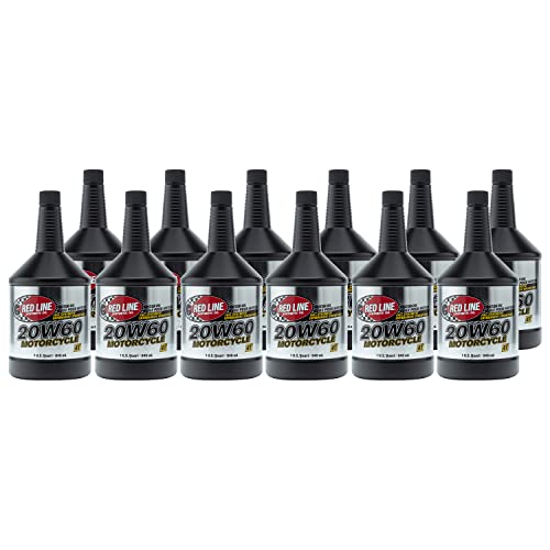 Red Line 12604 20W60 Synthetic Motor Oil - Quart (12 Pack)