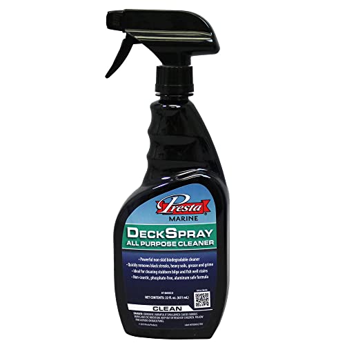 Presta 166022 DeckSpray All Purpose Cleaner for Removing Streaks, Heavy Soils, Grease and Grime - 22 Oz.