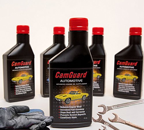 100% Oil Additive Concentrate - Reduce Wear, Corrosion, Dry Hard Seals and Eliminate Engine Deposits with CAMGUARD Engine Oil Additive. The Ultimate Oil Treatment on the Market.