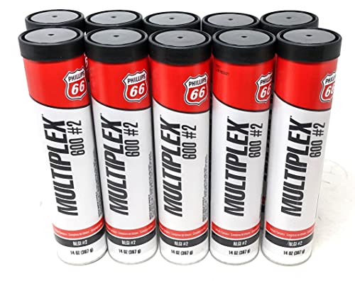Phillips 66 (Case of 10) Multiplex 6 14oz Grease Tube 1082357