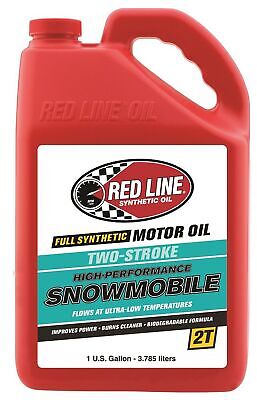 Red Line RED41005 2-Stroke Snowmobile Oil - 1 Gallon Jug