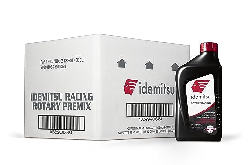 Idemitsu Gear Lube 12 Pack Racing Rotary Gear Fluid Premix Full Synthetic Gear Oil for High-Performance Rotary Engines