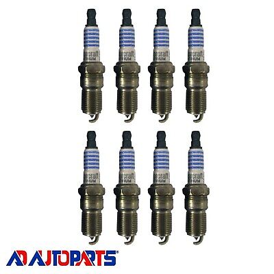 Set of 8 OEM Finewire Platinum Spark Plugs Compatible with AGSF32FM AGSF32FMF4