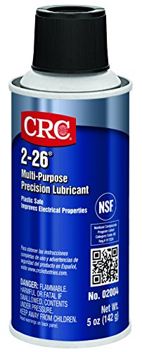 CRC 2-26 Multi-Purpose Precision Lubricant 02004  [Pack of 12] 5 WT OZ, Multi-Purpose Aerosol Lube for Electronic Equipment