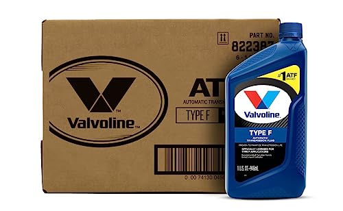 Valvoline Type F (ATF) Automatic Transmission Fluid 1 QT, Case of 6