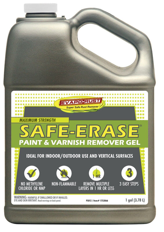 Evapo-Rust PS012 Safe-Erase Paint & Varnish Remover Gel. 128 FL Oz