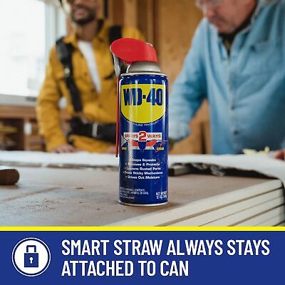 WD-40 Multi-Use Product with Smart Straw Sprays 2 Ways, 11 OZ