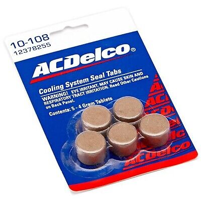 ACDelco GM Original Equipment 10-108 Cooling System Sealing Tabs - 4 g (Pack ...