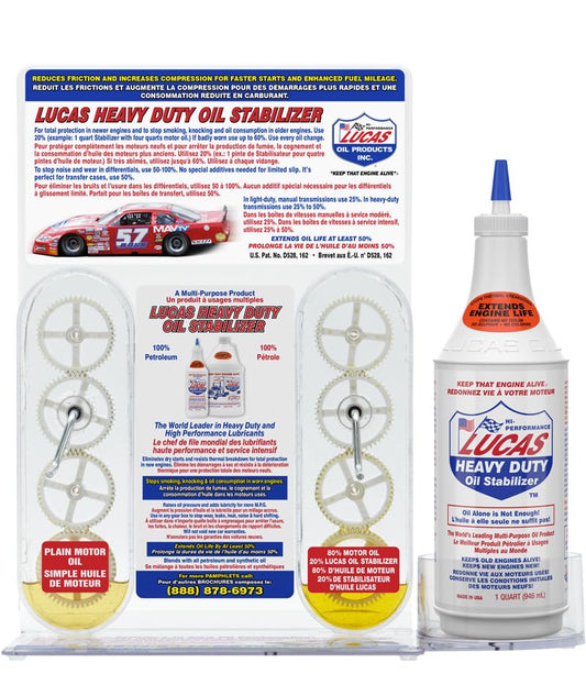 Lucas Oil Demonstrator Display 10500