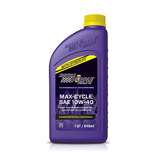 Royal Purple Max Cycle 10W-40 High Performance Synthetic Motorcycle Oil