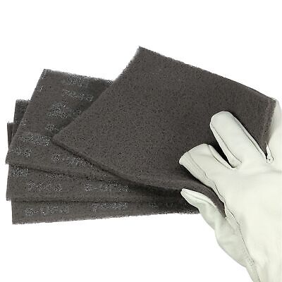 3M Scotch-Brite Ultra Fine Grade 7448B Hand Pad, Case of 60, 6 in x 9 in Hand...