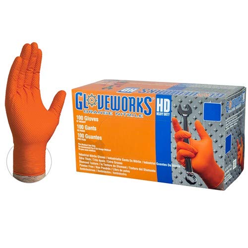Gloveworks GWON44100 Orange Heavy Duty Gloves