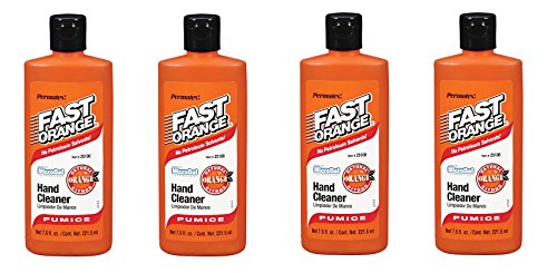 Permatex ® Fast Orange Fine Pumice Lotion Hand Cleaner - 7.5 Fluid Ounce (4)