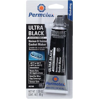 Permatex 82180-12PK Ultra Black Maximum Oil Resistance RTV Silicone Gasket Ma...
