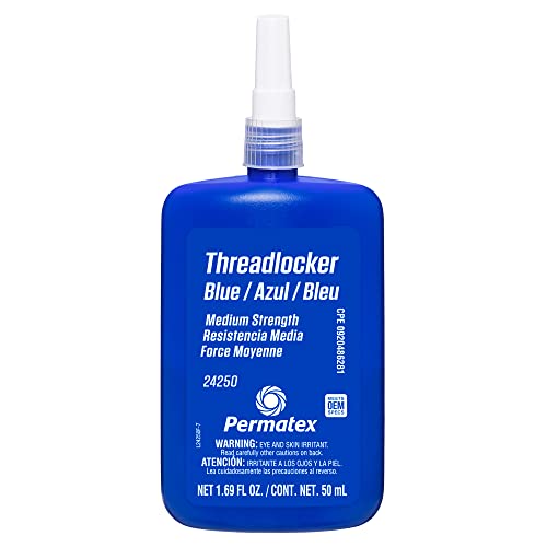 Permatex Devcon Permatex Threadlocker - Blue Liquid 50 ml Bottle - Tensile Strength 110 psi - 24250 [PRICE is per BOTTLE]