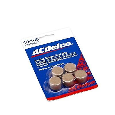 ACDelco GM Original Equipment 10-108 Cooling System Sealing Tabs - 4 g (Pack ...