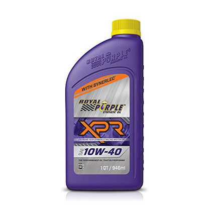 Royal Purple XPR 10W-40 Extreme Performance Synthetic Racing Motor Oil