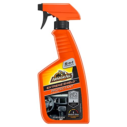 Armor All Extreme Shield Protectant Spray , Interior Car Cleaner with UV Protection Against Cracking and Fading, 16 Fl Oz