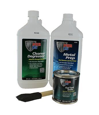 POR-15 Motorcycle Fuel Tank Repair Kit - Seal Small Gas Tanks | Superior Stre...
