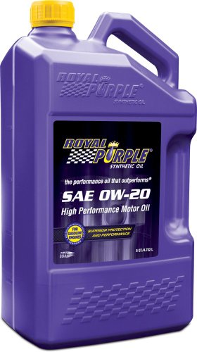 Royal Purple API-Licensed SAE 0W-20 High Performance Synthetic Motor Oil