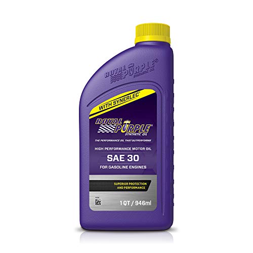Royal Purple 06030 API-Licensed SAE 30 High Performance Synthetic Motor Oil - 1 qt. (Case of 6)