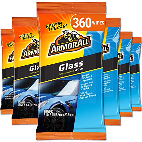 Armor All Car Interior Cleaner Wipes, Interior Cleaning Wipes for Cars, Trucks, Motorcycles, 60 Each