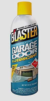 Blaster Silicone GARAGE DOOR LUBRICANT Silicone Lube Teflon Stops Squeaks 16-GDL
