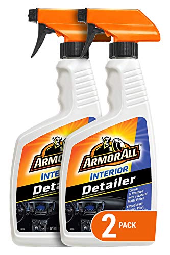 Armor All Interior Detailer by Armor All, Car Detailer Spray for Cars, Trucks and Motorcycles, 16 Fl Oz, 2 Pack