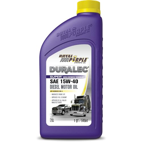 Royal Purple API-Licensed SAE 15W-40 High Performance Synthetic Motor Oil -1 Gallon Jug