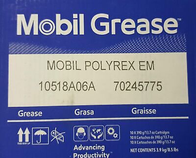 Mobil Polyrex EM Box of 10 x 13.7oz Tubes