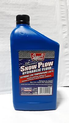 SuperS Snow Plow Hydraulic Fluid Snow Plow Oil (4)