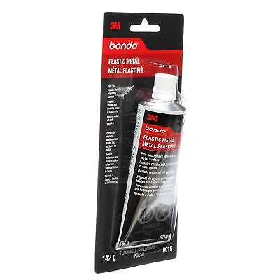 Bondo Plastic Metal, Seals & Fills Almost Any Metal Surface for Durability & ...
