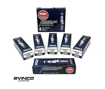 NGK 3764 Iridium Spark Plug BKR6EIX-11 - 6 PCSNEW