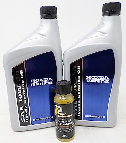 Honda (Pack of 2) 08207-10W30MFC-W SAE 10W-30 Marine Oil