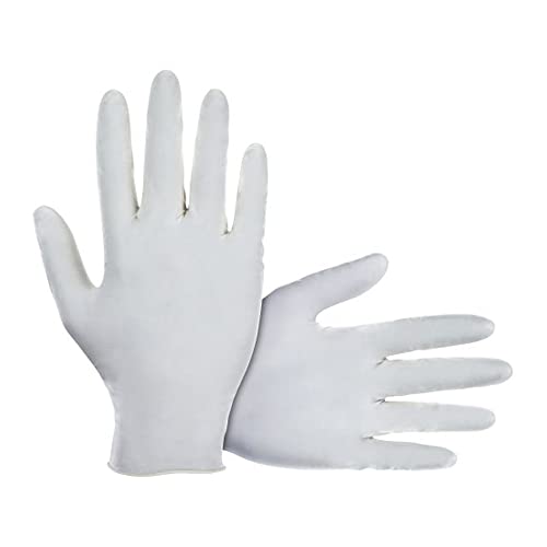SAS Safety 6593-20 Value-Touch Powder-Free Latex Disposable Glove, Large, 5 mil Thick (Pack of 100)