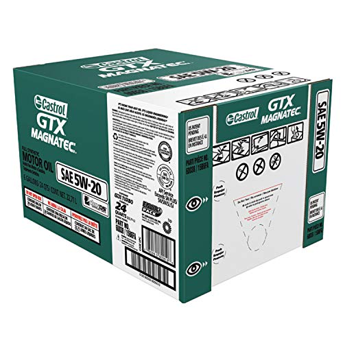 Castrol 60038 GTX Magnatec Green 5W-20 Motor Oil - 24 Quart