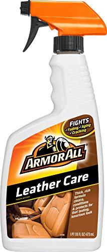 Armor All Car Leather Care Spray by Armor All, Leather Cleaner and Protectant for Cars, Trucks and Motorcycles, 16 Fl Oz