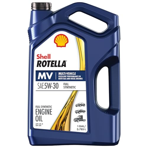 Shell Rotella T6 Full Synthetic Multi-Vehicle 5W-30 Diesel Engine Oil